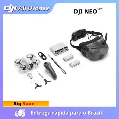2025 DJI NEO Drone - التحكم الصوتي، فيديو 4K - الطائرة بدون طيار
