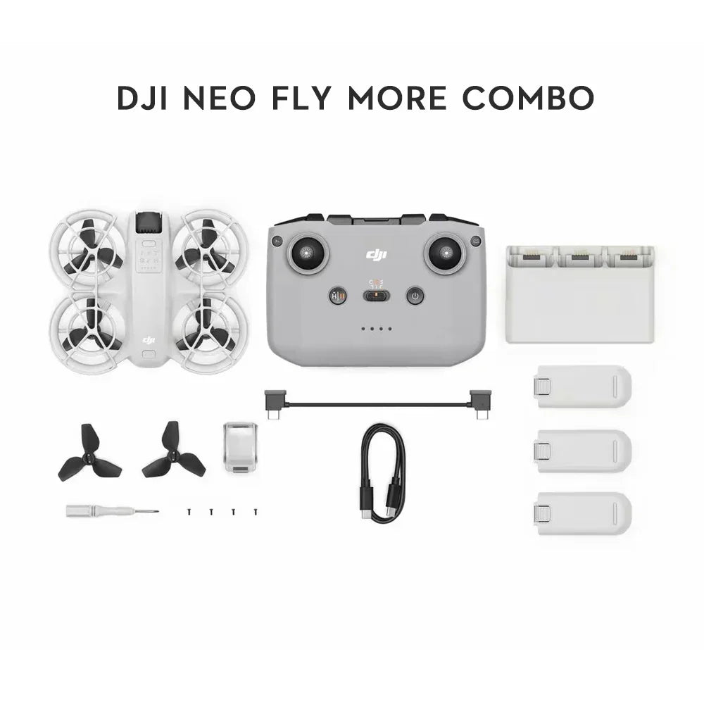 2025 DJI NEO Drone - التحكم الصوتي، فيديو 4K - الطائرة بدون طيار